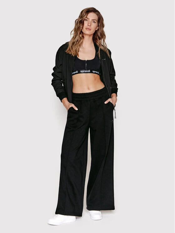 Sprandi Γυναίκες Μπουφάν Bomber Μπόμπερ μπουφάν SP22-KUD110 Μαύρο Regular Fit 4 Sprandi Γυναίκες Μπουφάν Bomber Μπόμπερ μπουφάν SP22-KUD110 Μαύρο Regular Fit - Image 2