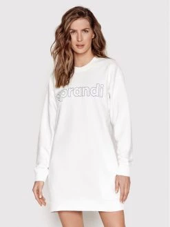 Sprandi Γυναίκες Μπλούζες Χωρίς Φερμουάρ Μπλούζα SP22-SUD001 Λευκό Relaxed Fit