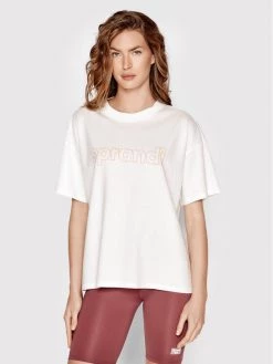 Sprandi Γυναίκες T-shirts T-Shirt SP22-TSD010 Λευκό Relaxed Fit