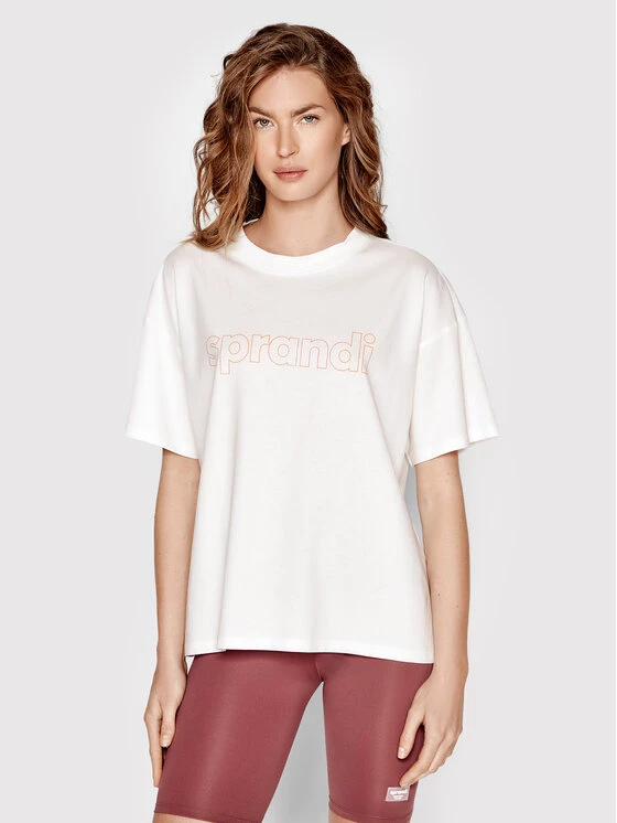 Sprandi Γυναίκες T-shirts T-Shirt SP22-TSD010 Λευκό Relaxed Fit 3 Sprandi Γυναίκες T-shirts T-Shirt SP22-TSD010 Λευκό Relaxed Fit