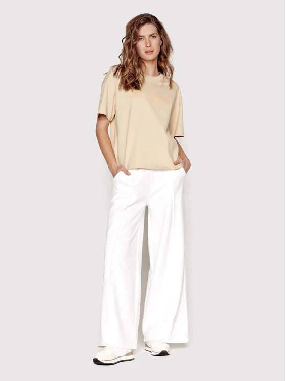 Sprandi Γυναίκες T-shirts T-Shirt SP22-TSD011 Μπεζ Relaxed Fit 4 Sprandi Γυναίκες T-shirts T-Shirt SP22-TSD011 Μπεζ Relaxed Fit - Image 2