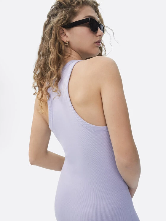 Sprandi Γυναίκες Φορέματα Φόρεμα καθημερινό SP22-SUD031 Μωβ Slim Fit 7 Sprandi Γυναίκες Φορέματα Φόρεμα καθημερινό SP22-SUD031 Μωβ Slim Fit - Image 5