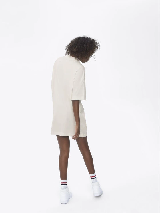 Sprandi Γυναίκες Φορέματα Φόρεμα καθημερινό SP22-SUD020 Λευκό Oversize 4 Sprandi Γυναίκες Φορέματα Φόρεμα καθημερινό SP22-SUD020 Λευκό Oversize - Image 2