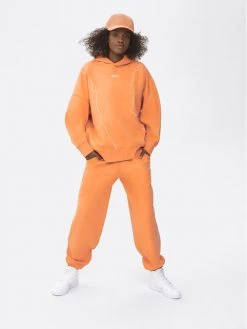 Sprandi Γυναίκες Παντελόνια Φόρμας Παντελόνι φόρμας SP22-SPD011 Πορτοκαλί Relaxed Fit -Sprandi Εκπτώσεις unnamed file 466