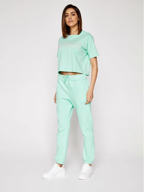 Sprandi Γυναίκες T-shirts T-Shirt SS21-TSD004 Πράσινο Cropp Fit 4 Sprandi Γυναίκες T-shirts T-Shirt SS21-TSD004 Πράσινο Cropp Fit - Image 2