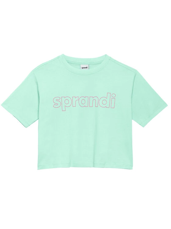 Sprandi Γυναίκες T-shirts T-Shirt SS21-TSD004 Πράσινο Cropp Fit 7 Sprandi Γυναίκες T-shirts T-Shirt SS21-TSD004 Πράσινο Cropp Fit - Image 5