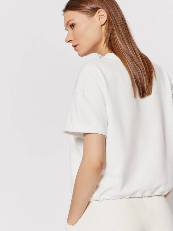 Sprandi Γυναίκες T-shirts T-Shirt SS21-TSD008 Λευκό Regular Fit 5 Sprandi Γυναίκες T-shirts T-Shirt SS21-TSD008 Λευκό Regular Fit - Image 3