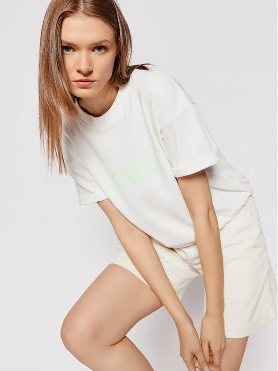 Sprandi Γυναίκες T-shirts T-Shirt SS21-TSD008 Λευκό Regular Fit 7 Sprandi Γυναίκες T-shirts T-Shirt SS21-TSD008 Λευκό Regular Fit - Image 5