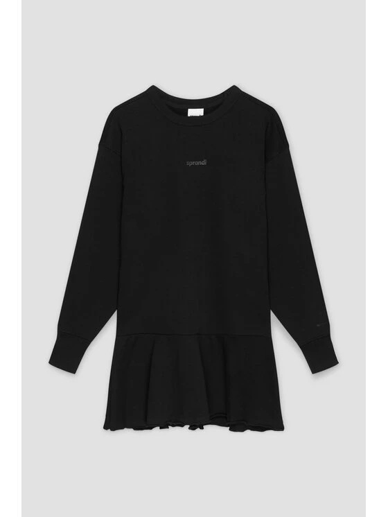 Sprandi Γυναίκες Πλεκτά Φορέματα Φόρεμα υφασμάτινο AW21-SUD004 Μαύρο Relaxed Fit 6 Sprandi Γυναίκες Πλεκτά Φορέματα Φόρεμα υφασμάτινο AW21-SUD004 Μαύρο Relaxed Fit - Image 4