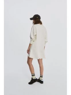 Sprandi Γυναίκες Πλεκτά Φορέματα Φόρεμα υφασμάτινο AW21-SUD007 Μπεζ Relaxed Fit -Sprandi Εκπτώσεις unnamed file 499