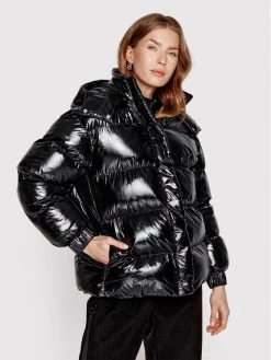 Sprandi Γυναίκες Χειμωνιάτικα Μπουφάν Μπουφάν πουπουλένιο SP22-KUD521 Μαύρο Regular Fit