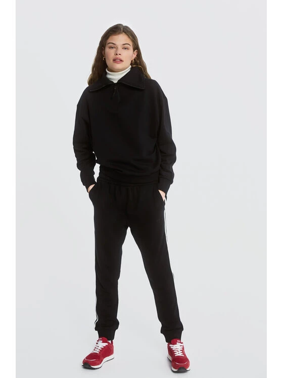 Sprandi Γυναίκες Μπλούζες Μπλούζα AW21-BJD020 Μαύρο Regular Fit 4 Sprandi Γυναίκες Μπλούζες Μπλούζα AW21-BJD020 Μαύρο Regular Fit - Image 2