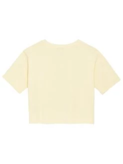 Sprandi Γυναίκες T-shirts T-Shirt SS21-TSD005 Κίτρινο Cropp Fit -Sprandi Εκπτώσεις unnamed file 537