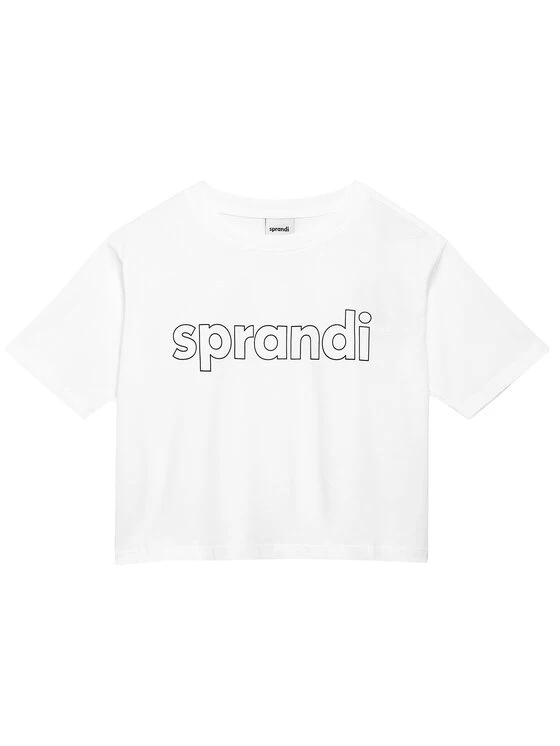 Sprandi Γυναίκες T-shirts T-Shirt SS21-TSD001 Λευκό Cropp Fit 7 Sprandi Γυναίκες T-shirts T-Shirt SS21-TSD001 Λευκό Cropp Fit - Image 5