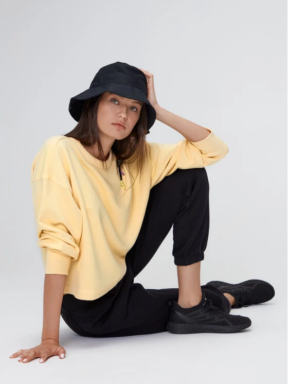 Sprandi Γυναίκες Μπλούζες Μπλούζα AW21-BLD010 Κίτρινο Relaxed Fit 5 Sprandi Γυναίκες Μπλούζες Μπλούζα AW21-BLD010 Κίτρινο Relaxed Fit - Image 3