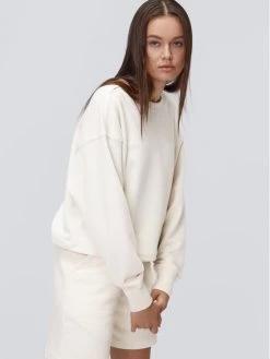 Sprandi Γυναίκες Μπλούζες Μπλούζα AW21-BLD009 Λευκό Relaxed Fit