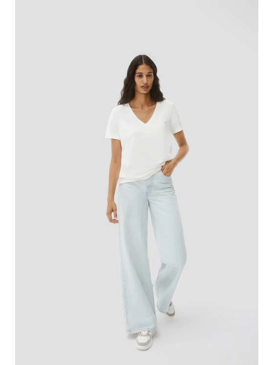 Sprandi Γυναίκες T-shirts T-Shirt AW21-TSD010 Λευκό Regular Fit 4 Sprandi Γυναίκες T-shirts T-Shirt AW21-TSD010 Λευκό Regular Fit - Image 2